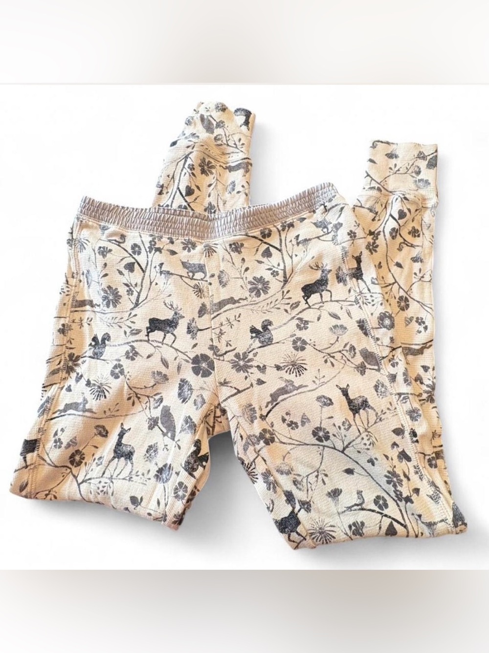 Anthropologie E by Eloise Oh Deer Nature Pajama Bottoms XS